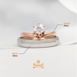 Davia Arya Couple Ring