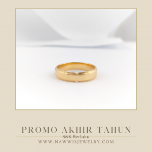 Promo cincin kawin Platinum Nawwis Wedding Ring