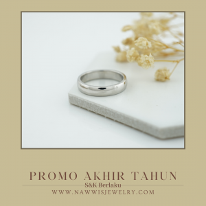 Promo cincin kawin Platinum Nawwis Wedding Ring